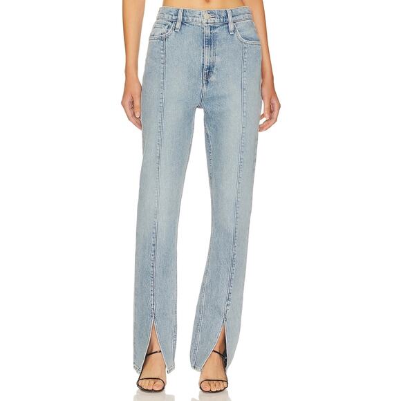 Revolve Hudson Harlow Ultra High Rise Cigarette in Stellar Jeans Size 30 - Picture 2 of 9